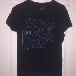 Doctor Who The Angels Have The Phonebox Tee